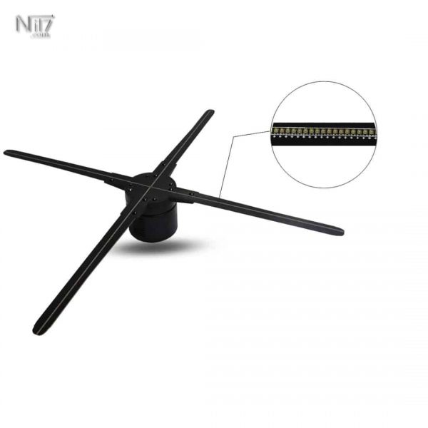3D Hologram Led Fan Vantilatör Projeksiyon Aleti F2-70H
