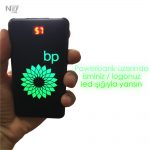 Logo Alanı LED Işıklı Powerbank
